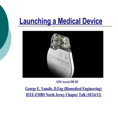 EMBS Presentation By Dr Yanulis