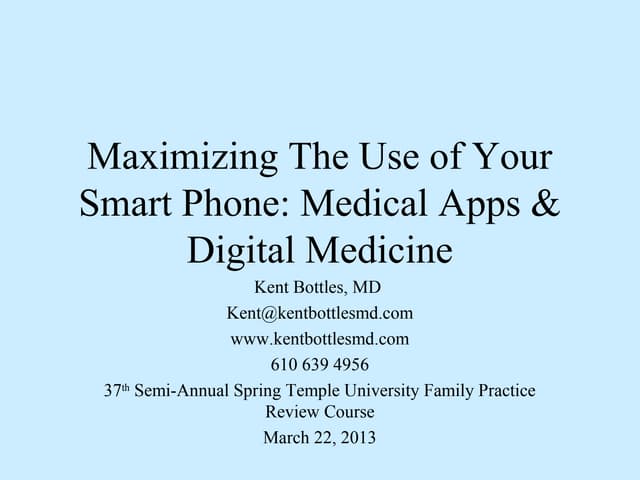 Maximizing The Use of Your Smart Ph...