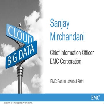 Emc - Cloud Vision and Strategy