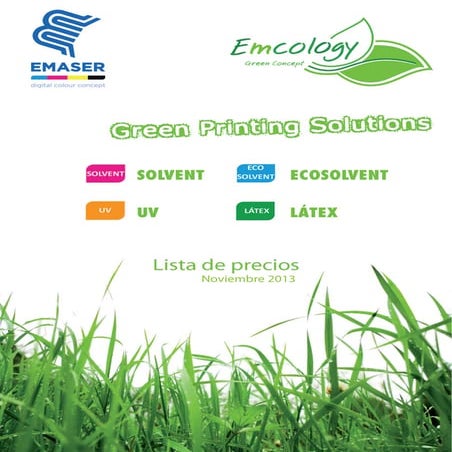 Emcology: materiales impresión 100% reciclables y biodegradables