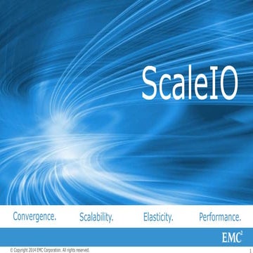 EMC ScaleIO Overview