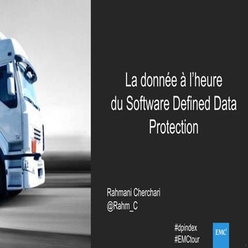 La donnée à l’heure du Software Defined Data Protection