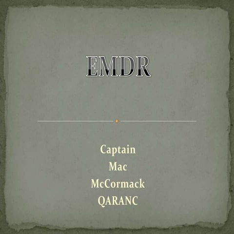 EMDR Powerpoint Presentation