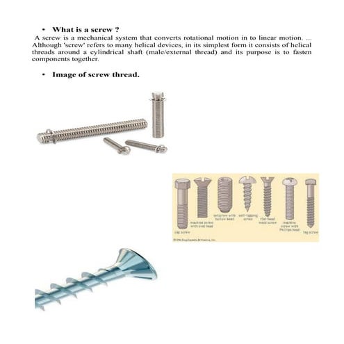 screw thread terminology and measurement by optical profile projector