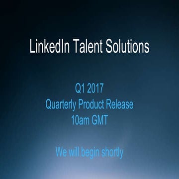 EMEA Q1 QPR Webcast Slides