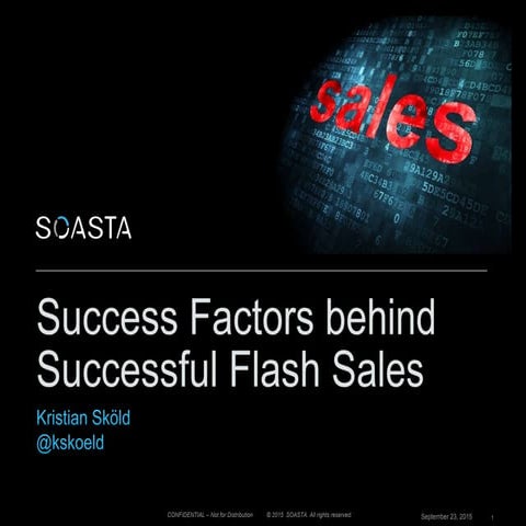 Webinar - Success Factors Behind Successful Flash Sales