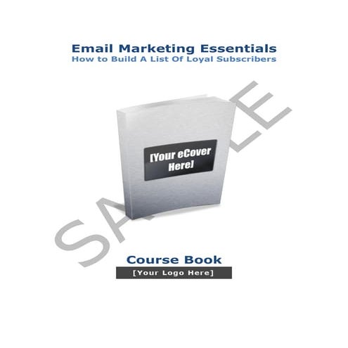 Email Marketing Essentials - Course Book Sample