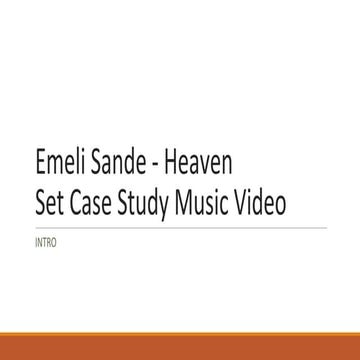 Emelie sande   heaven intro