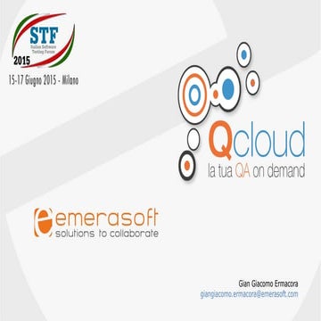 STF 2015: Emerasoft presenta tre casi d'uso internazionali