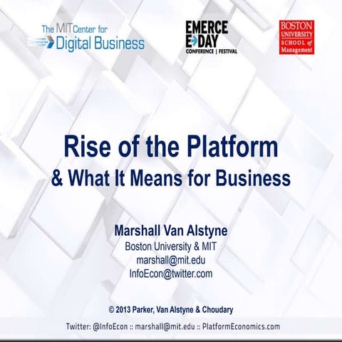 The Rise of Platforms - And What It Means for Business
