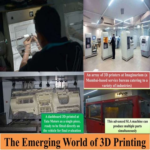 Emergence of 3D Printing presentation