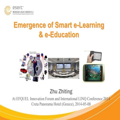 Emergence of smart e learning & e-education