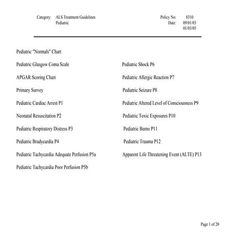 Emergencia Pediatrica