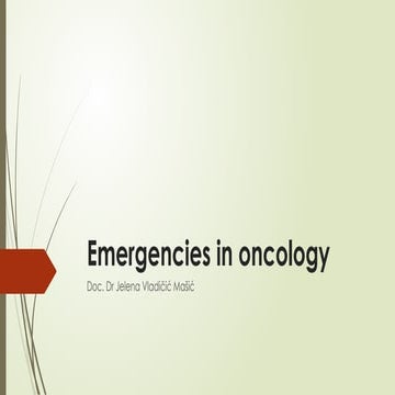 Emergencies In Oncology 1 Pptx Pptx