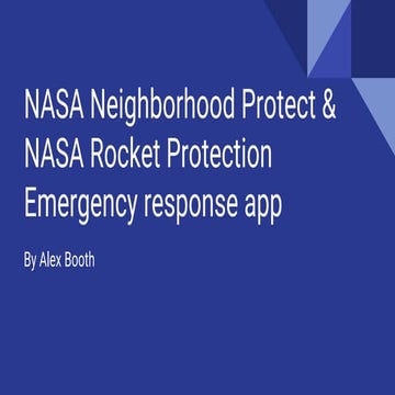 Booth_ A - week 6 - Emergency response app