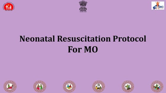 neonatal resuscitation also known as new born resuscitation | PPTX