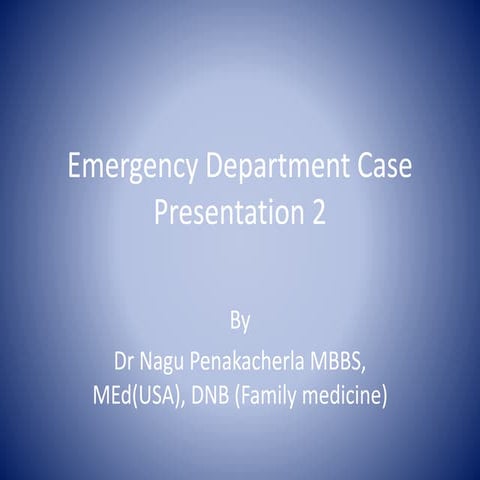 Unusual Presentation of Pulmonary Embolism 
