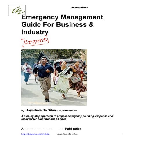 Emergency Preparedness Guide for All