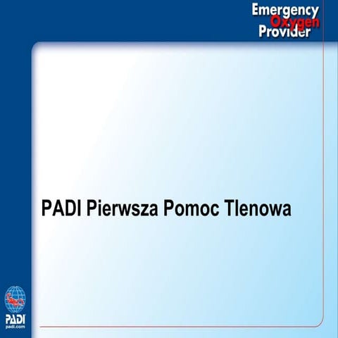 Emergency oxygen provider