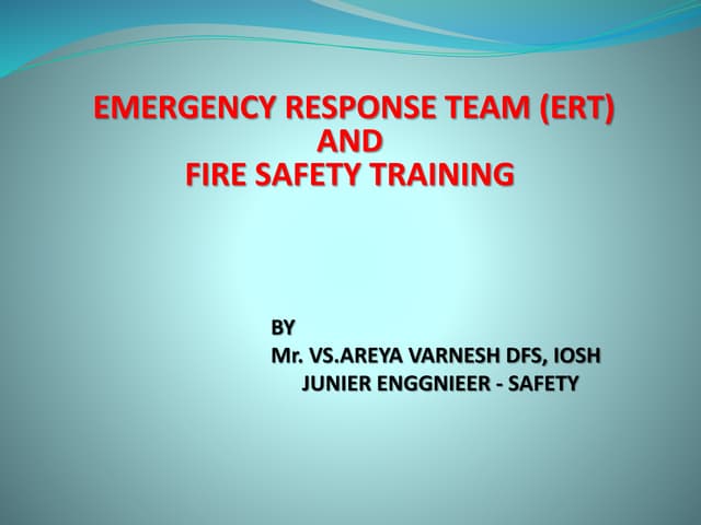 Beautiful view of Penthouse Apartment Building Emergency Response Team Training