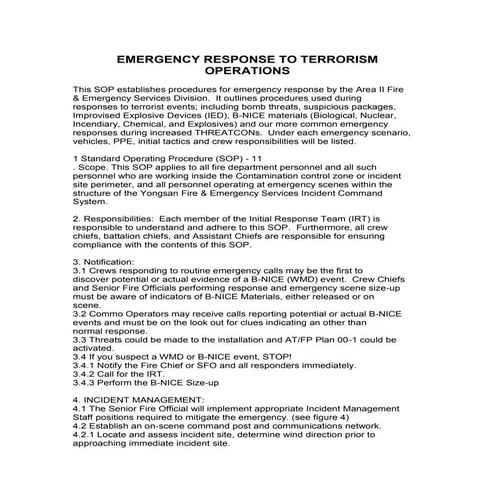 Emergency response to_terrorism