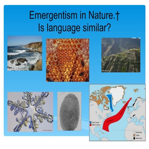 Emergentism Presentation | PPT