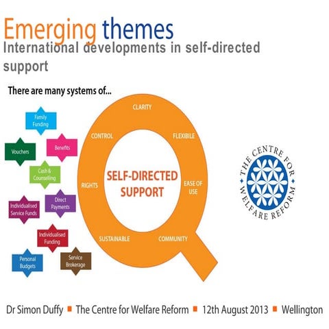 Emerging Themes in Self-Directed Support