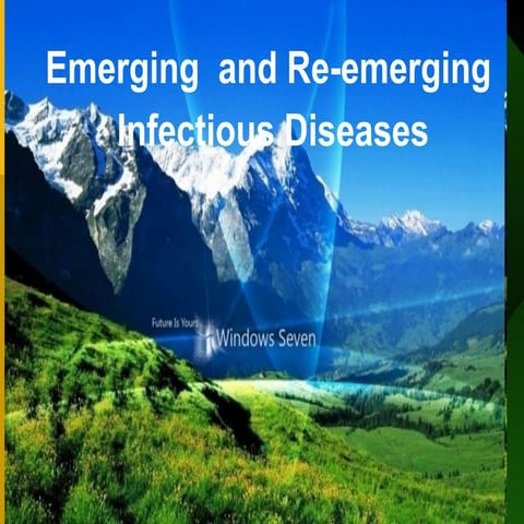 Emerging  and re emerging infectious diseases