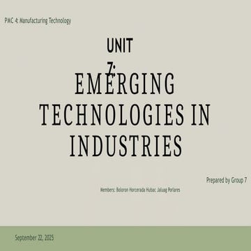 Innovation in Textiles Industry | PPTX