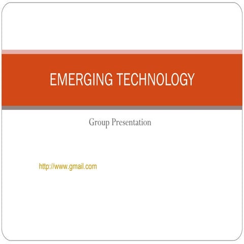 Emerging Technology