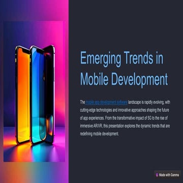 Mobile App Development Software Emerging Trends.pptx