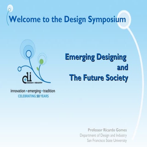 Emerging designsymposium ept50th