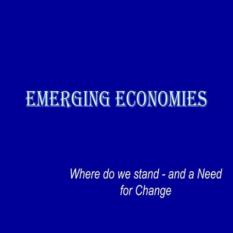 Emerging Economies
