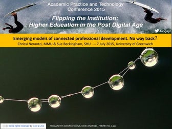Emerging models of connected professional development with chrissi nerantzi