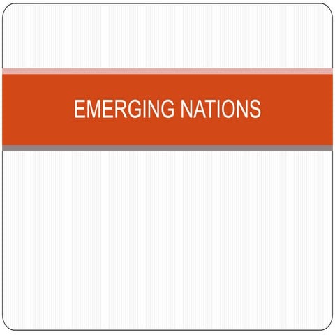 Emerging Nations