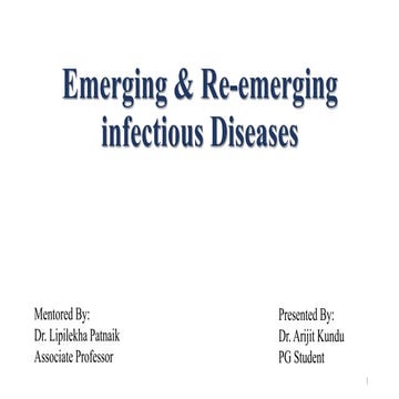 Emerging and reemerging infectious diseases