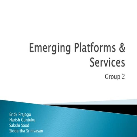 Emerging Platform - FieldMob