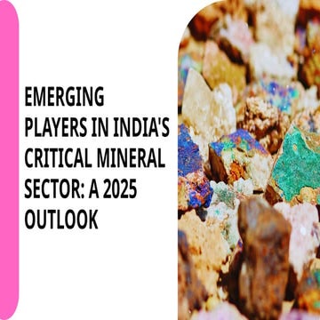 IEA Global Critical Minerals Outlook2025. | PDF