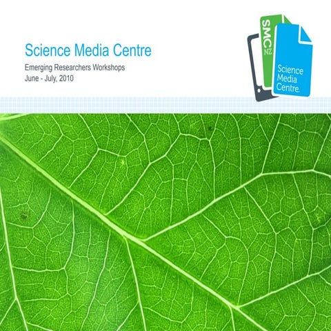 Emerging researchers - Science Media Centre