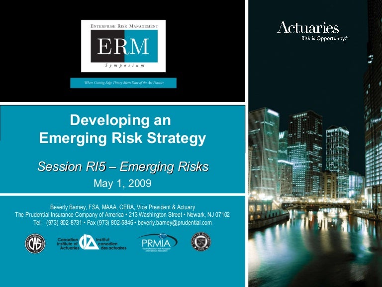 Emerging Risks Definition – Emerging Risks Examples – NMOA