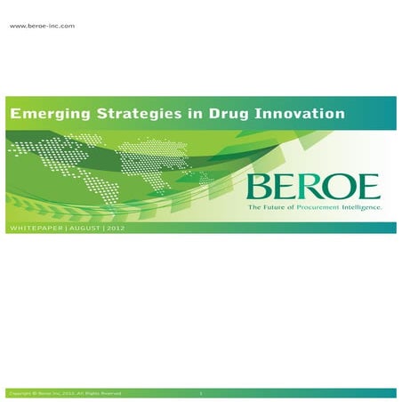 Emerging Strategies in Drug Innovation