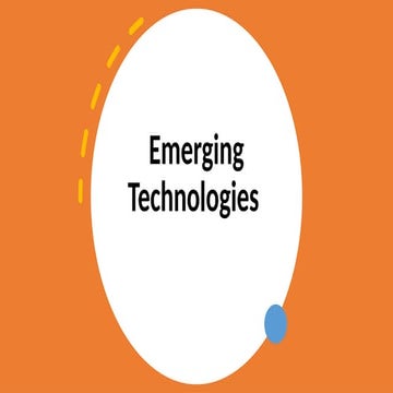 Emerging Technologies Ultra-high -defini