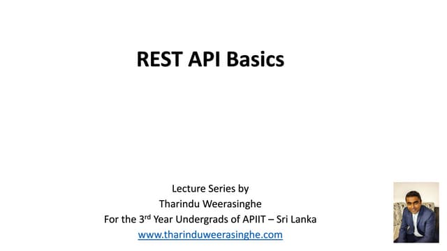 REST API Basics