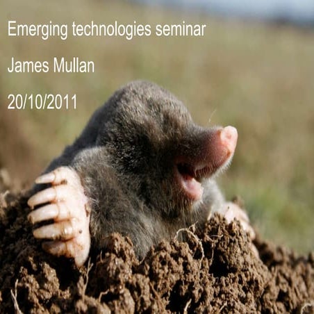 Emerging technologies seminar