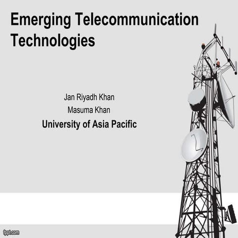 Emerging telecommunication technologies