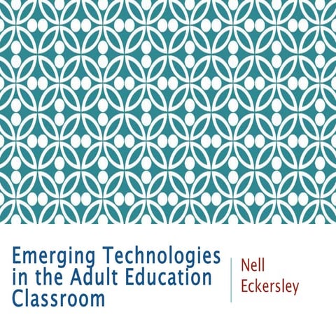 Integrating Tech in Adult Teaching and Learning
