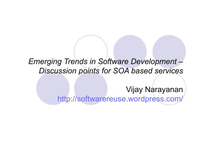 Emerging Trends And Discussion Poin...