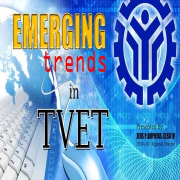 EMERGING TRENDS IN TVET