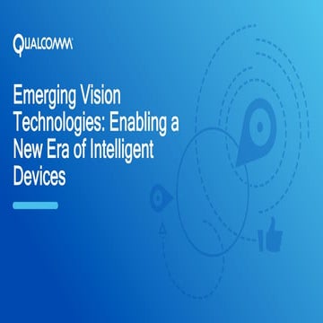 Emerging vision technologies