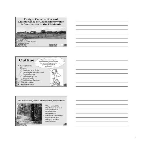 Bioretention Site Evaluation and Considerations for Design | PDF